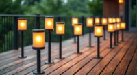 top solar deck lights