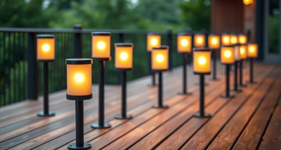 top solar deck lights