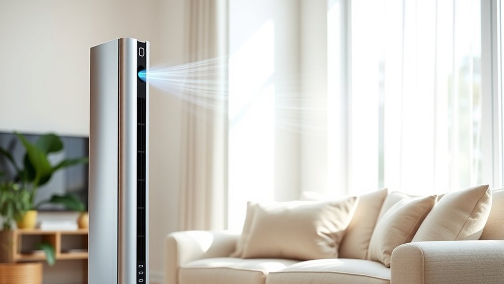 top tower fans with ionizers