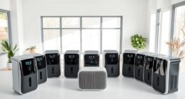 top washable filter air purifiers