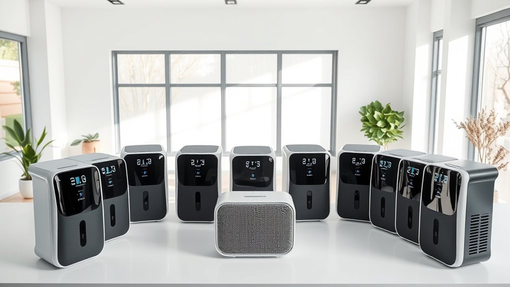 top washable filter air purifiers