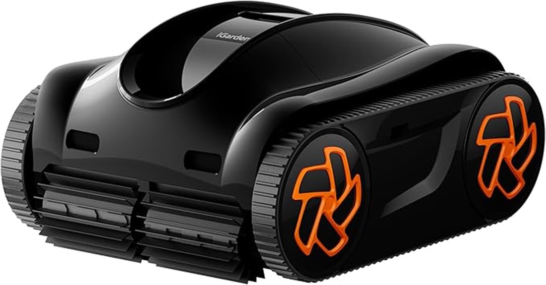 touch screen pool vacuum