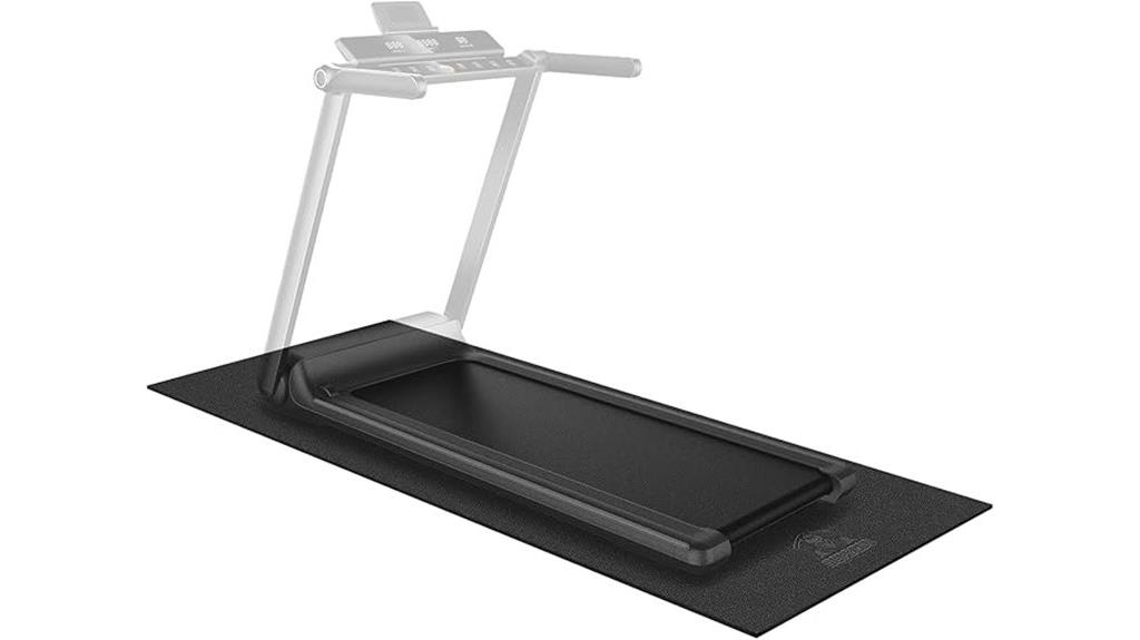 treadmill workout equipment mat