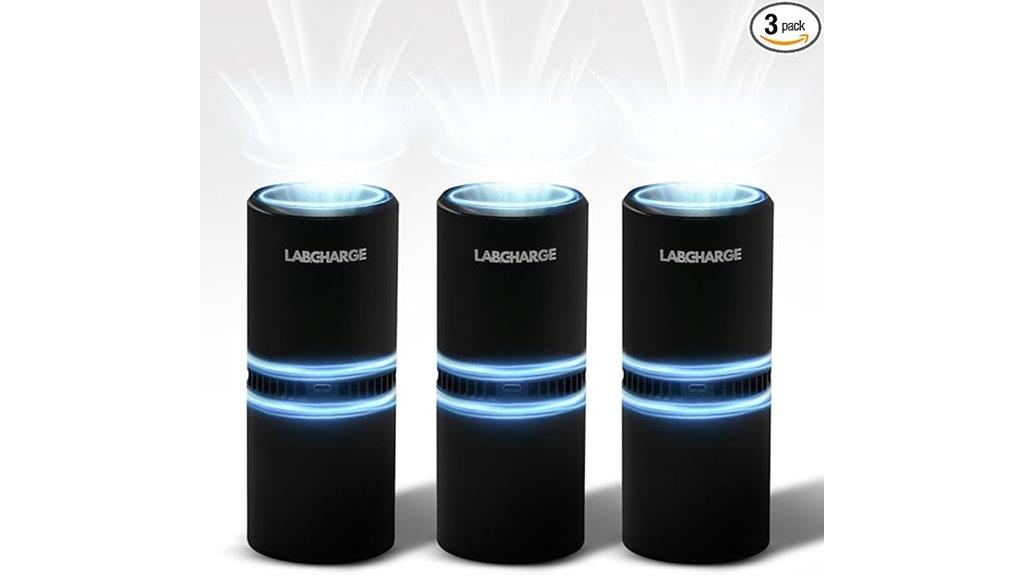 triple pack ionic air purifiers
