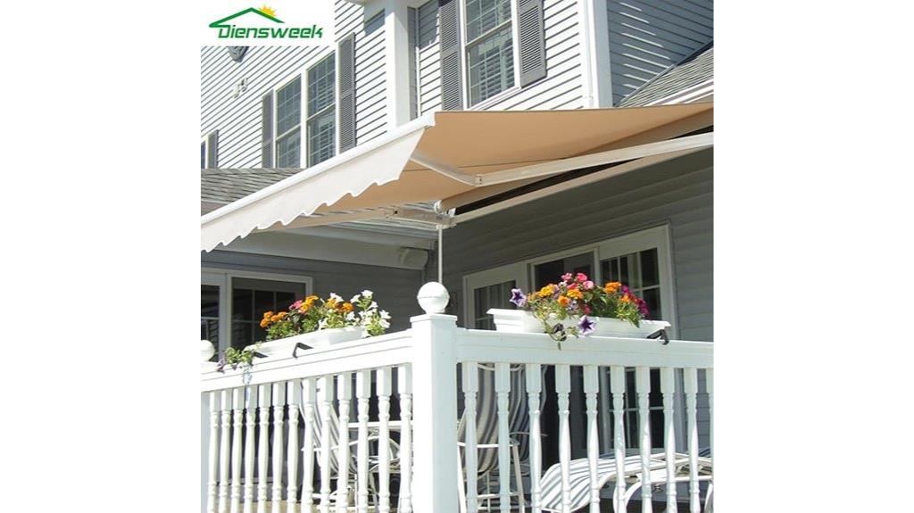 twelve week patio awning