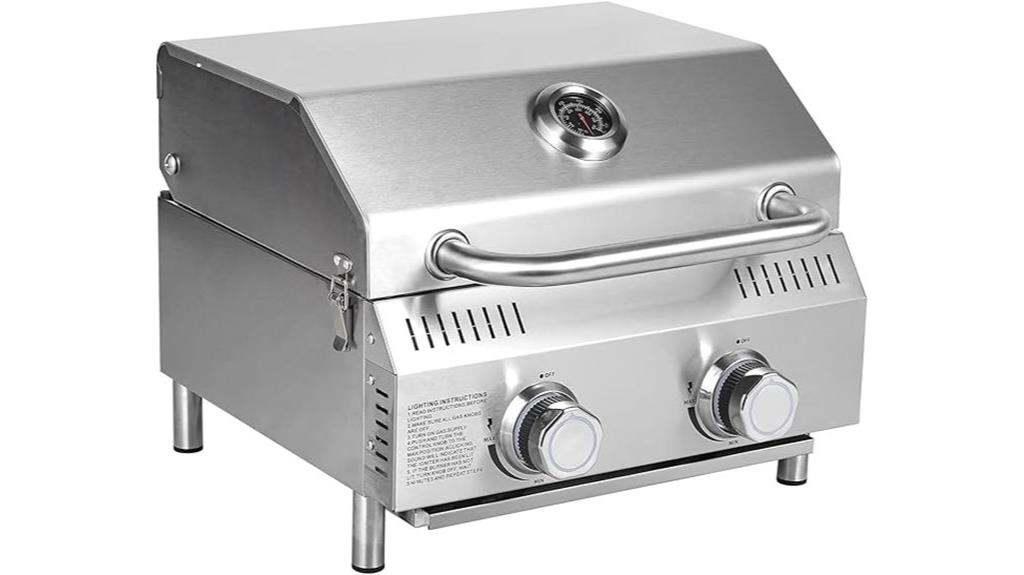two burner 20 000 btus