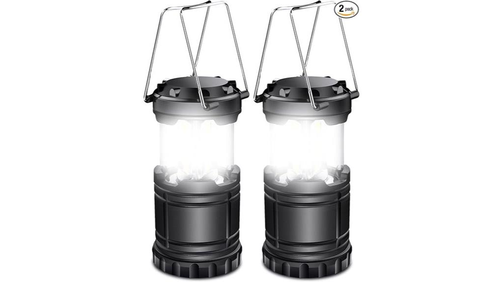 two led lanterns pack