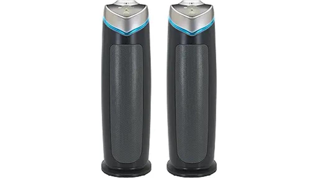 two pack hepa air purifiers