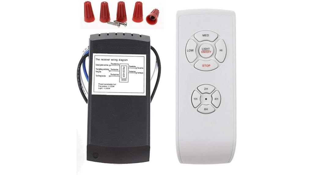 universal ceiling fan remote