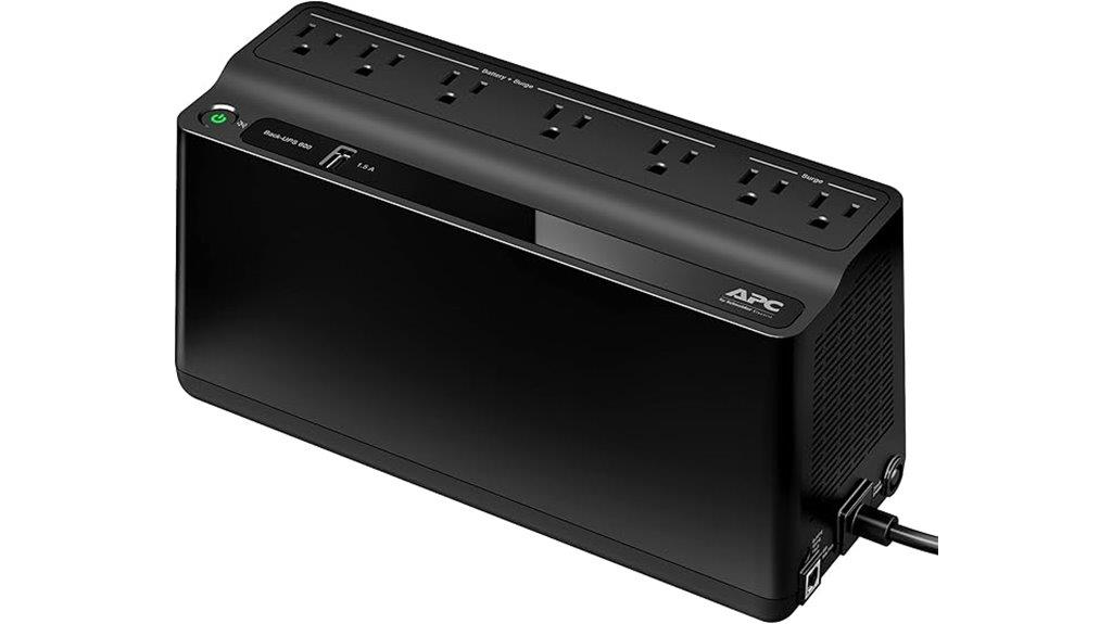 ups battery backup surge protector