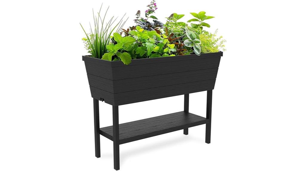 urban raised garden bed