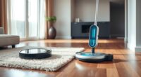 vacuum or mop choice