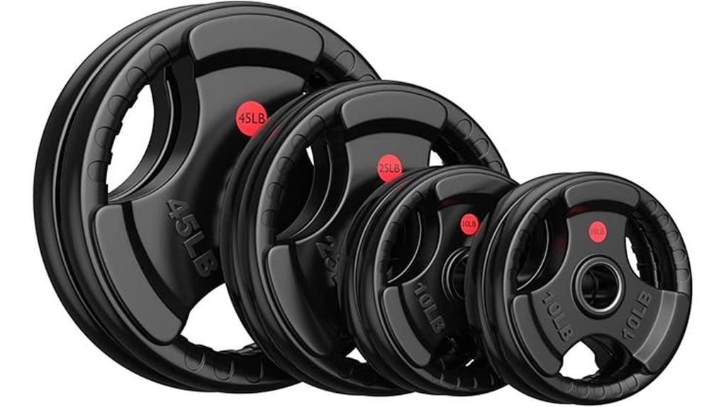 variety of rubber weights