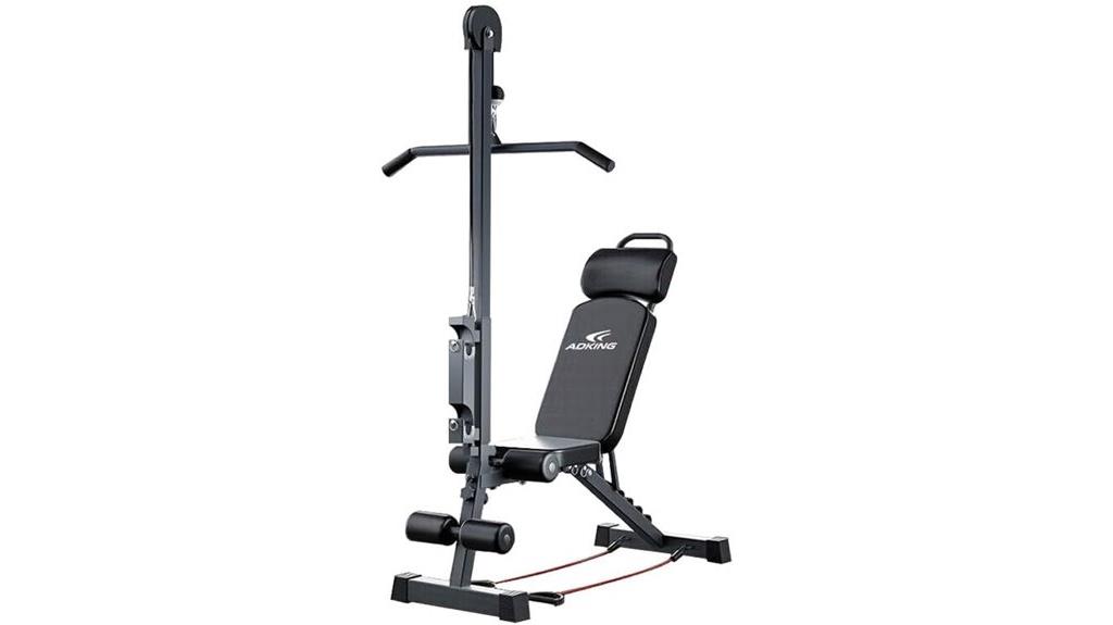 versatile 12 function workout bench