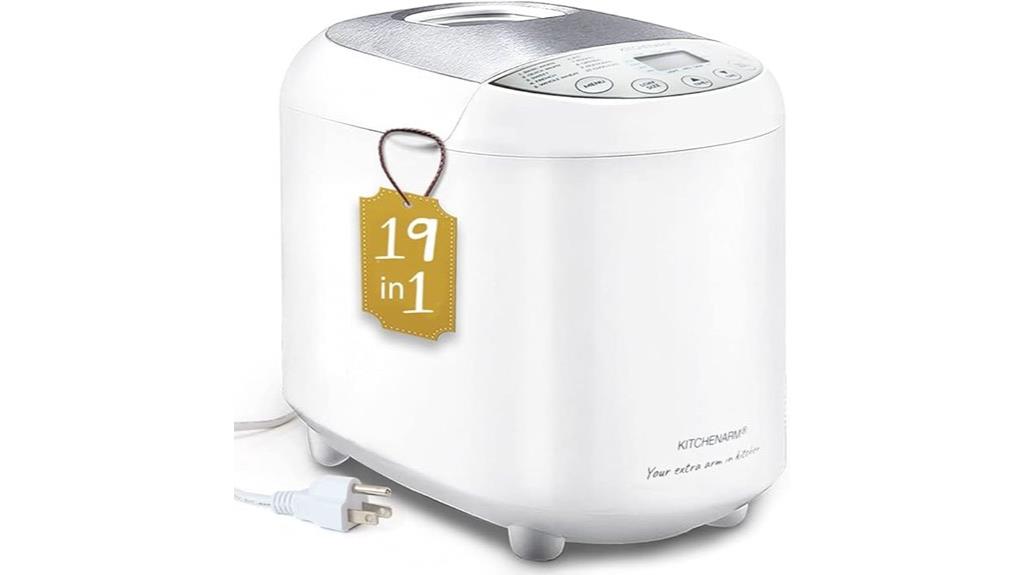 versatile 19 in 1 bread maker