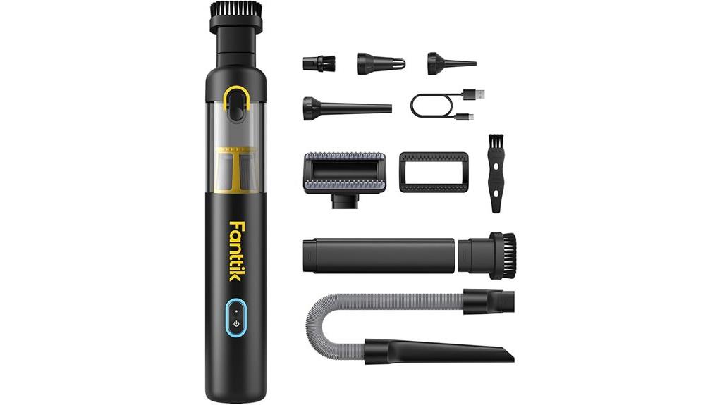 versatile compact car vacuum