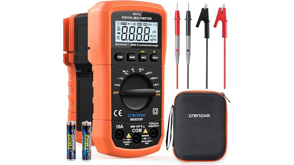 versatile digital multimeter tool