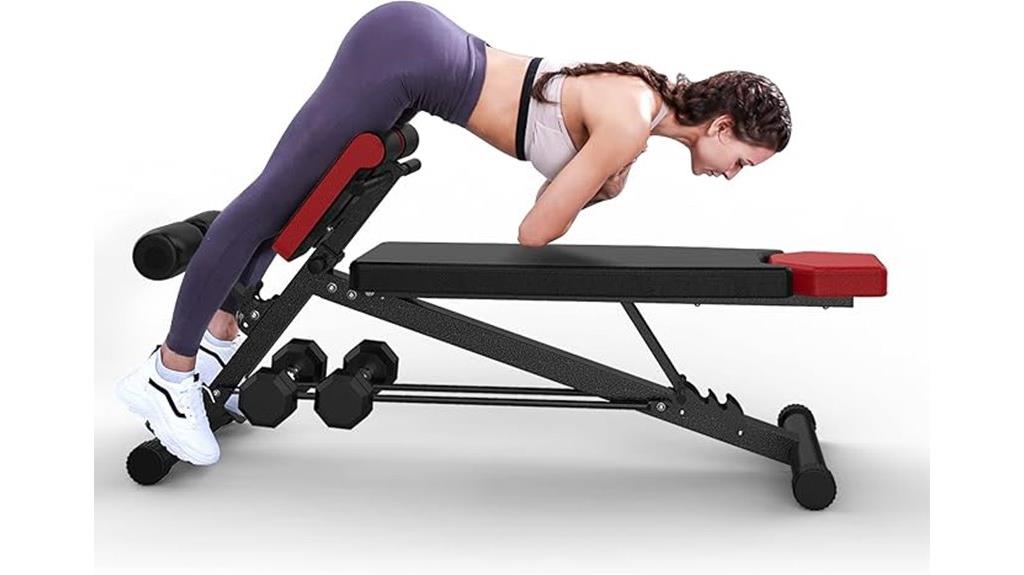 versatile full body fitness bench
