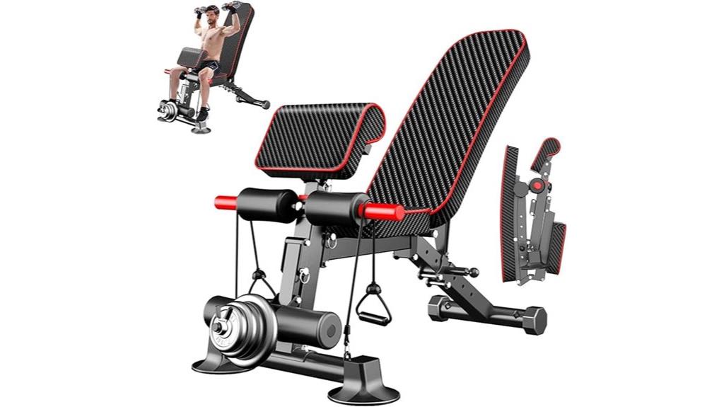 versatile home gym bench