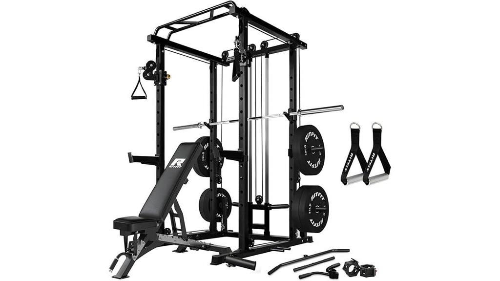 versatile squat rack cage