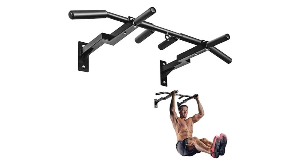 versatile wall mounted pull up bar