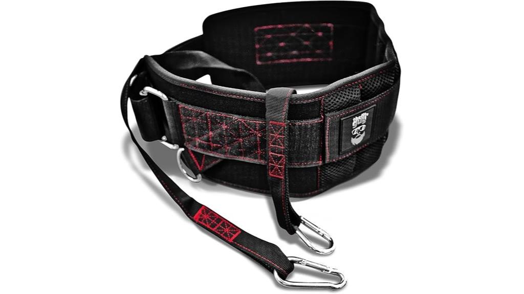 versatile weightlifting dip belt