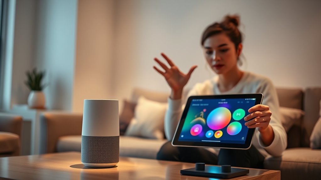 voice or app control