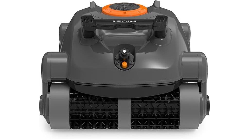 wall climbing robotic vacuum