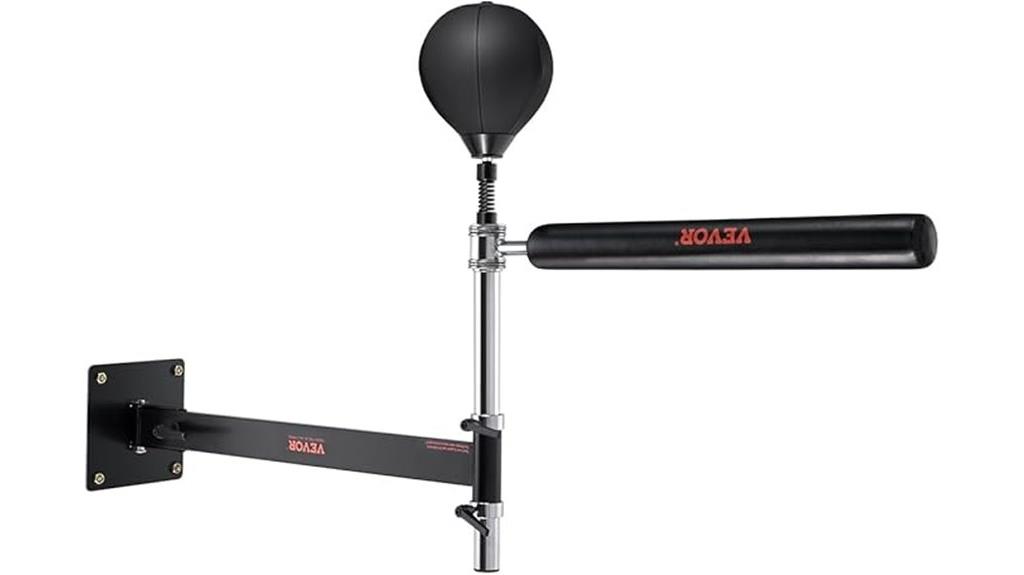 wall mounted boxing spinning bar