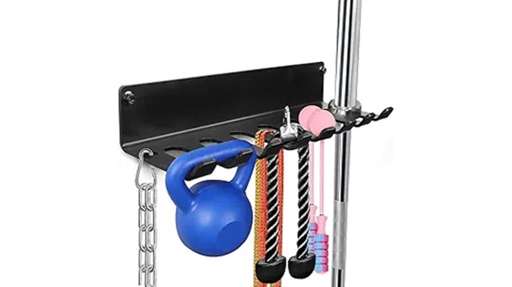 wall mounted gym storage