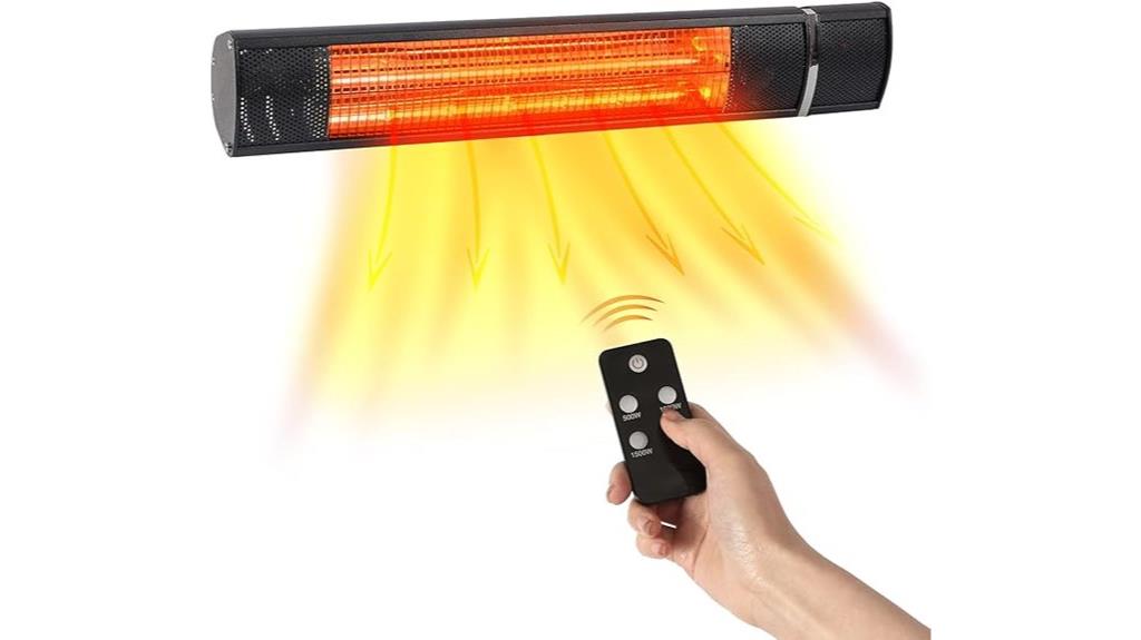 wall mounted infrared heater