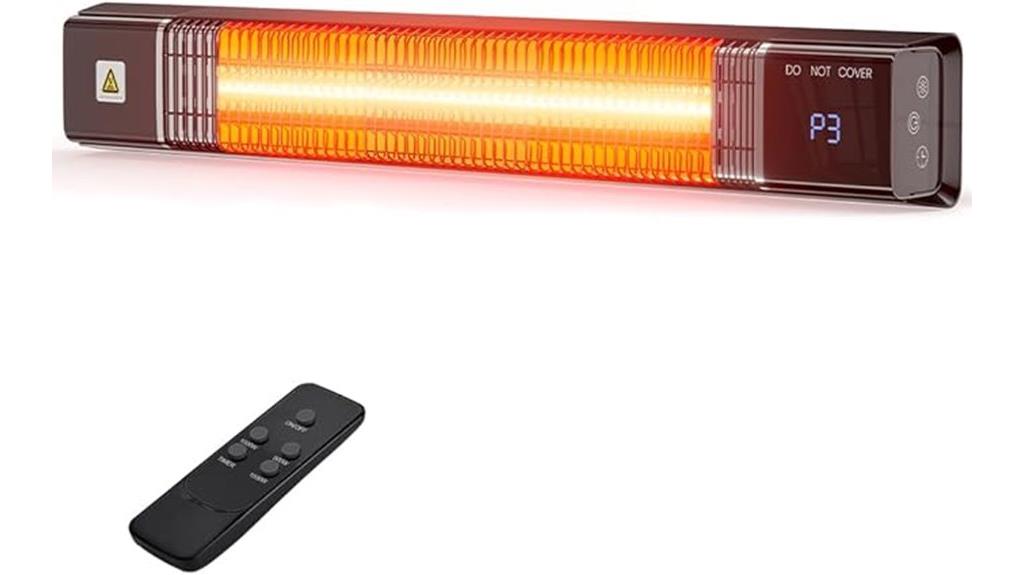 wall mounted infrared heater