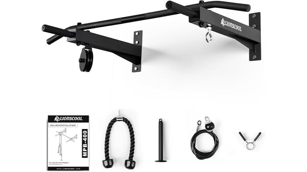 wall mounted pull up pulley