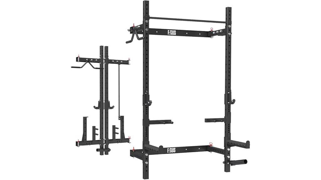 wall mounted squat rack
