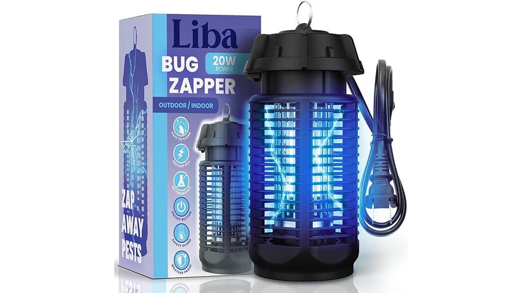 waterproof 4000v bug zapper