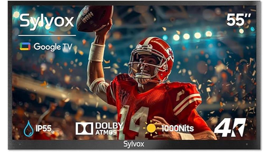waterproof 4k smart tv