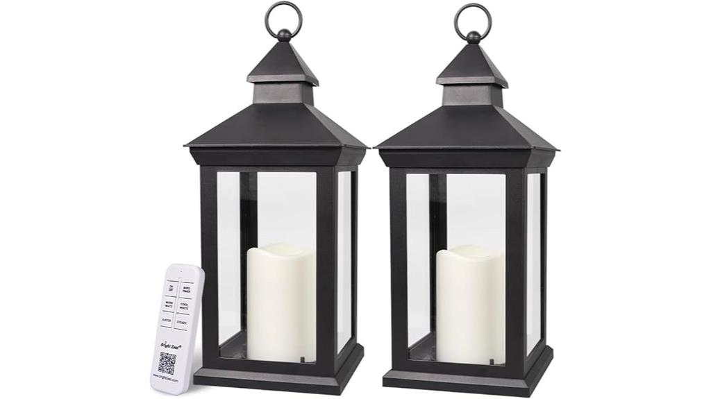 waterproof lanterns with timer