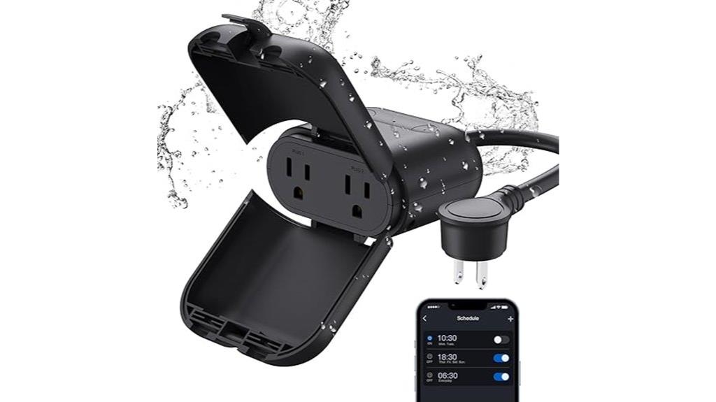waterproof wifi smart plug