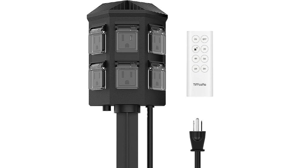 weatherproof outdoor outlet timer