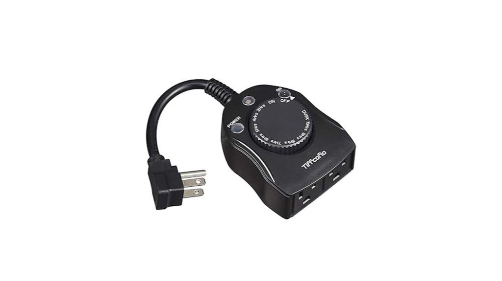 weatherproof outdoor outlet timer