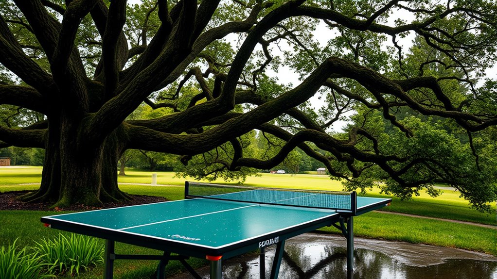 weatherproof ping pong table