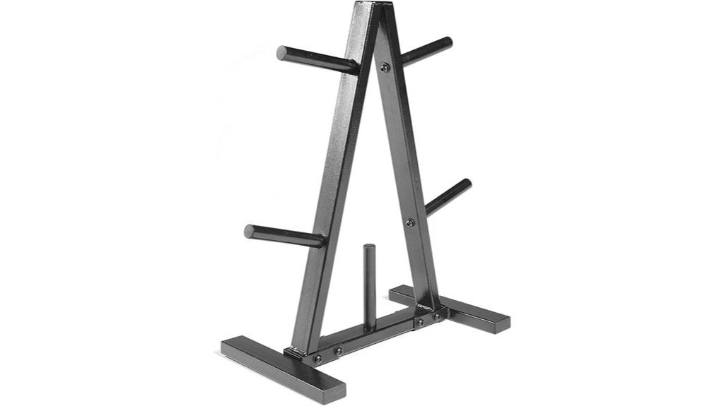 weight plate storage rack