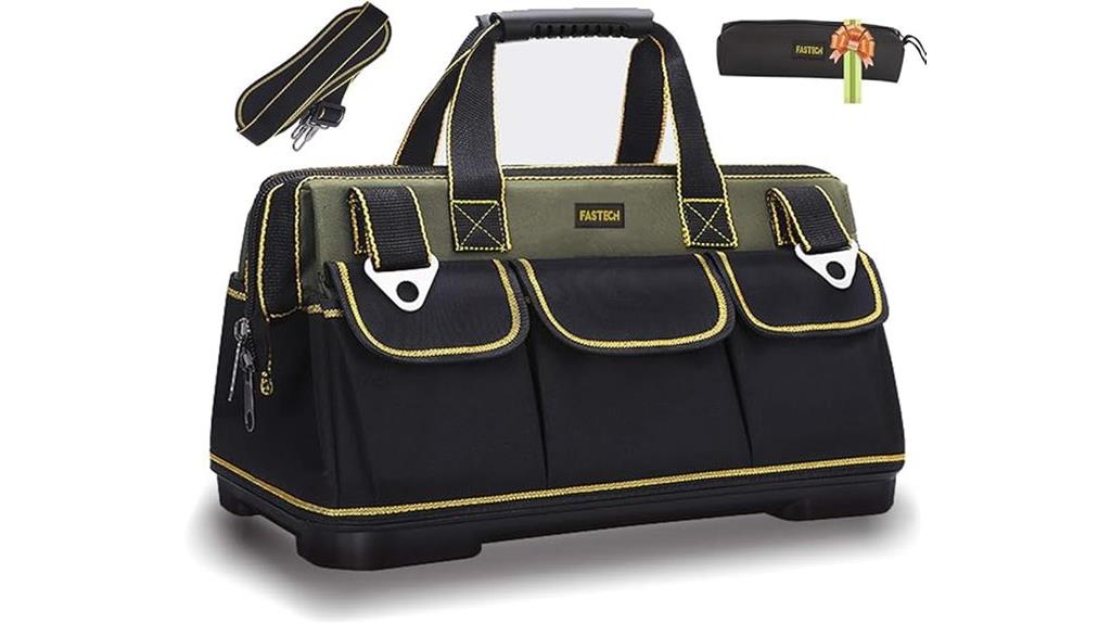 wide mouth waterproof tool bag