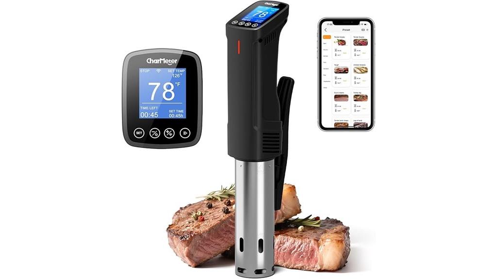 wifi app controlled sous vide