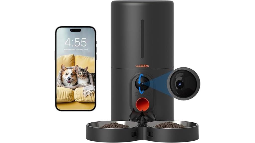 wifi camera pet feeder