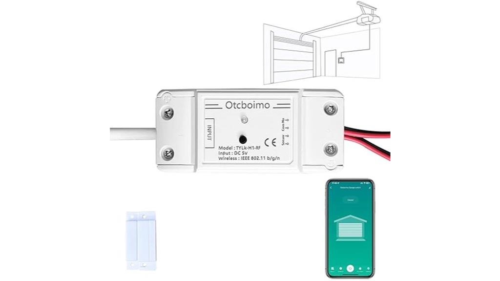 wifi enabled garage door control