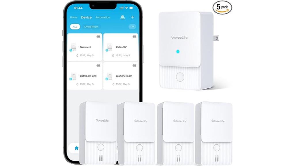 wifi water leak detectors