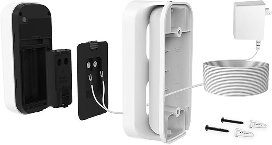 wired garage door keypad