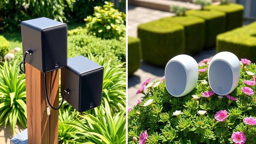 wired versus wireless outdoor speakers