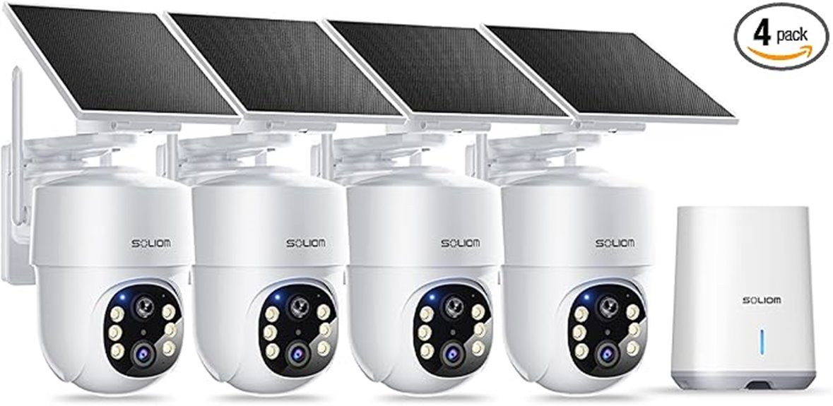 wireless 5mp outdoor camera pack